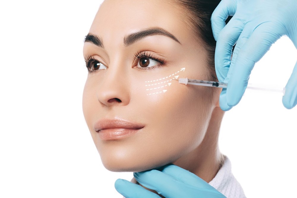 botox injection under the eyes